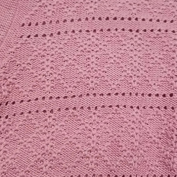 {LOFT} 🆕️ Dot Stripe Pointelle Sweater - Picture 10 of 10